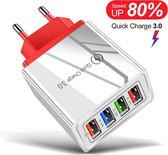 Usb snel lader| 4 poorten| Joanna Home