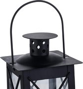 Zwarte lantaarntjes 2 stuks 11cm