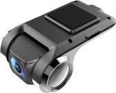 Sokany® Dashcam voor Auto - Voorruit Montage - Dashcams - Dynamisch met Nachtzicht - met GPS - Voor - USB - Draadloos - Zwart