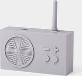 Radio de salle de bain Bluetooth Lexon Tykho 3 étanche aux éclaboussures - Gris Ultimate - Grijs