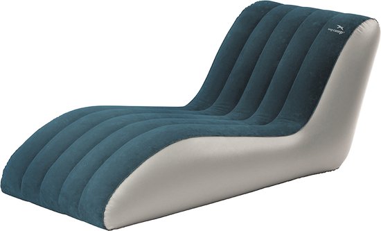 Easy Camp Comfy Lounger opblaasbare relaxstoel - Blauw