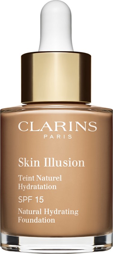 Clarins Skin Illusion Teint Naturel Hydratation - SPF 15 - Foundation - 108.5 Cashew - 30 ml
