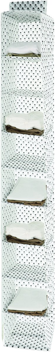 Compactor Organizer Tropic 9-vaks 128 X 15 X 30 Cm Pp Wit/zwart