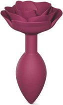 Love to Love - Open Roos Buttplug - Maat M – Rood