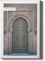 Walljar - Tower Door - Muurdecoratie - Canvas schilderij