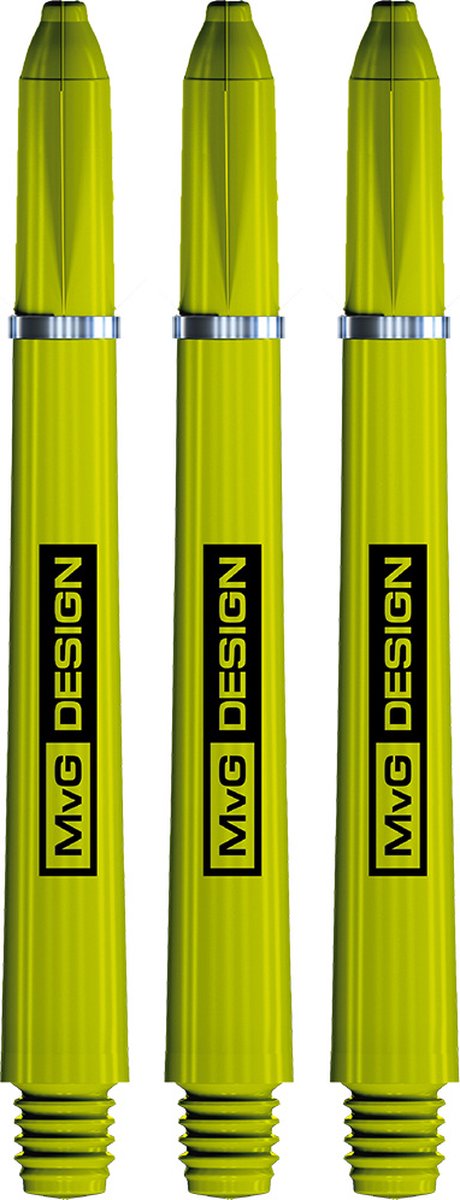 WINMAU - Michael van Gerwen MvG Korte Groen en Zwart - 1 set per verpakking (in totaal 3 Dart schachten) van Winmau — afbeelding 4