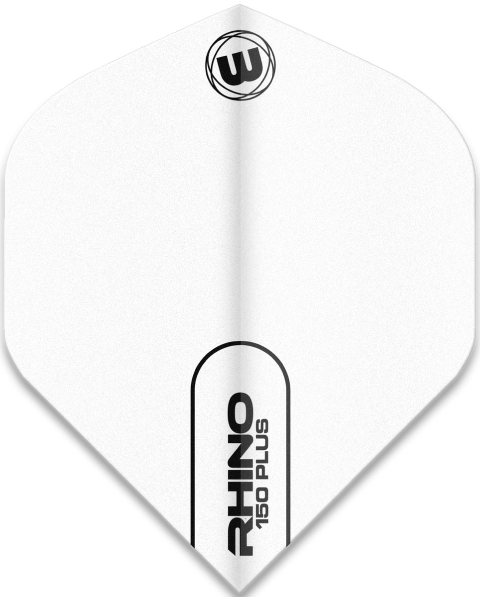Winmau Rhino 150 White - Dart Flights