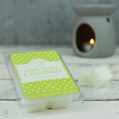 Lime, Basil & Mandarin Polka Dot Wax Melt