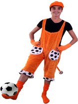 Voetbal kostuum Ludieke Holland WK Voetbal Oranje Tuinbroek maat M
