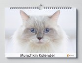 Munchkin verjaardagskalender | 35 X 24CM | Verjaardagskalender katten | Kattensoort Munchkin | Verjaardagskalender Volwassenen