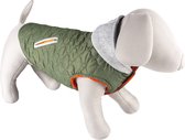 Duvo+ hondenjas urban s - 40cm groen/grijs