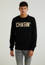 Chasin' Trui sweater Ryder College Zwart Maat XL