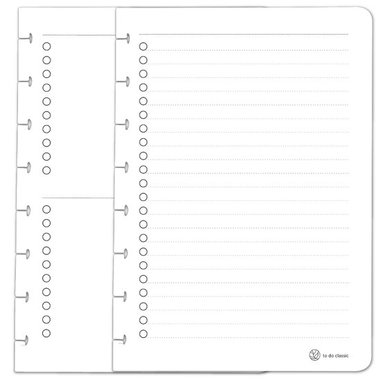 Foto: Greenbook to do pagina pakket a5 uitwisbaar notitieboek herbruikbaar notitieboek