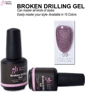 Gellak - Broken Drilling Gel #09 | Nagellak Gel | Glitter Gel | Nail Polish Gel