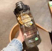 2L - Grote - Luxe Drinkfles - Buitensporten - Fles - Bottle - Water - Draagbare