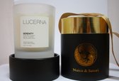 LUCERNA Serenity - Geurkaars met kristallen - 50 branduren - 200 gram