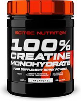 Scitec Nutrition - 100% Creatine - 100% Creatine Monohydrate - Poeder - 300 gram - 60 porties
