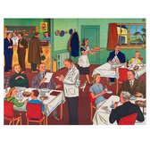 Papieren Placemats "Restaurant" 500 stuks (31x43cm)