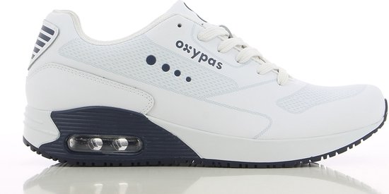 Oxypas - Justin - Medische schoenen - Medische Klomp - Antislip - SRC - Donkerblauw - Maat 42