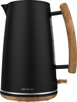 Cecotec Retro Waterkoker - ThermoSense - 3000 Watt - 1,7 Liter - Mat zwart