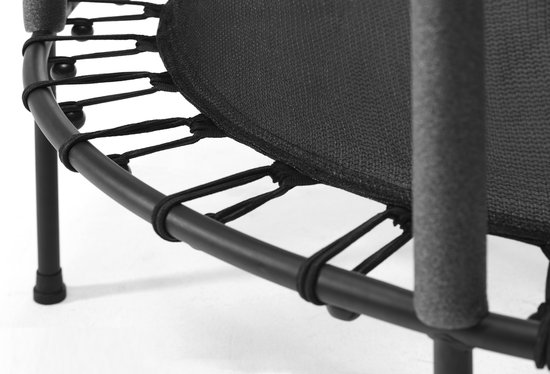 Salta Junior - ø 140 cm - Elastieken veren en veiligheidsnet - Ronde mini/kleine trampoline voor binnen en buiten - Kinder trampoline - Roze