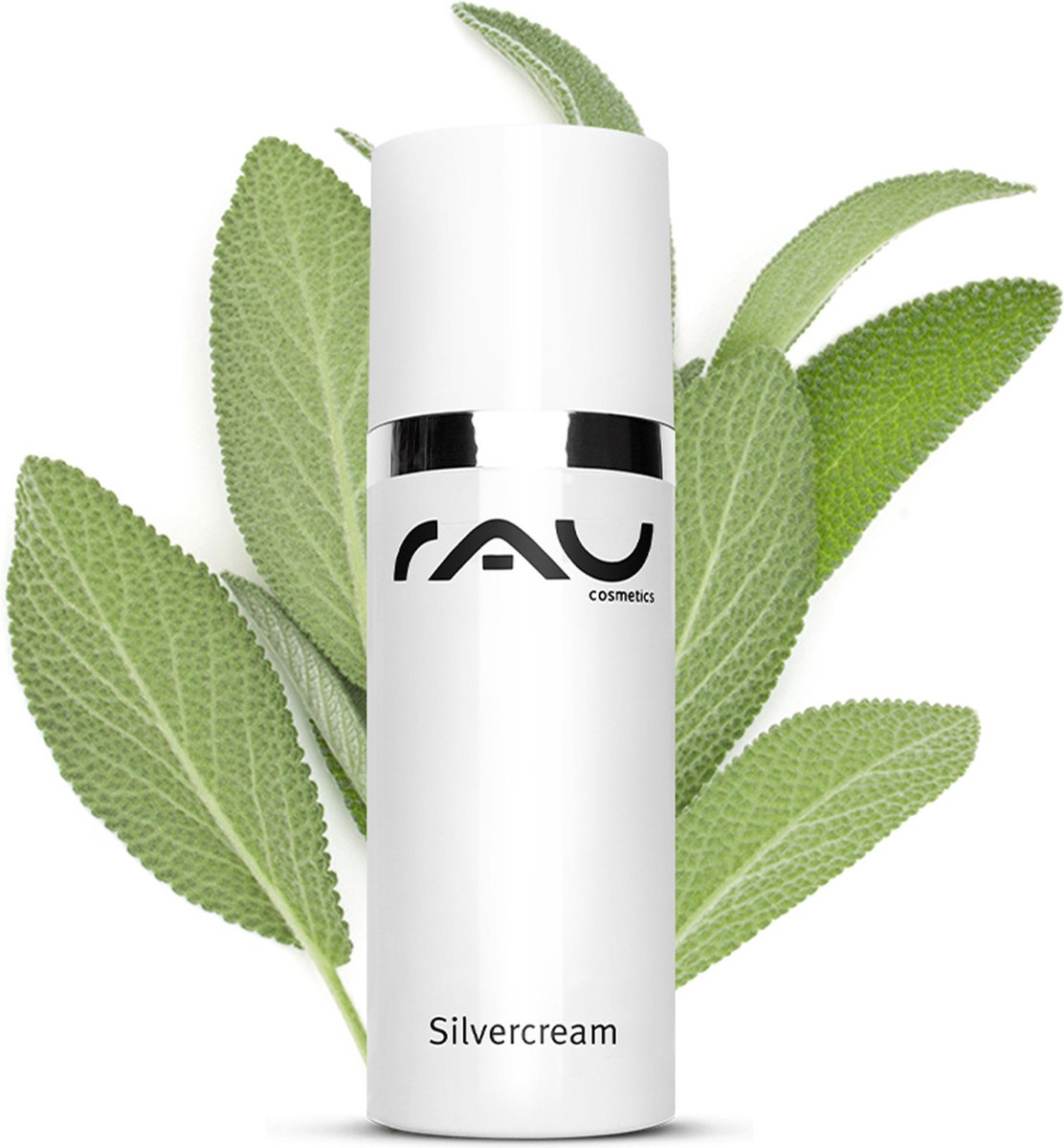 RAU Silvercream - 24 uurs crème voor onzuivere huid - kalmerend - tegen jeuk - ontstekingsremmend