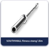 SOUTHWALL fitness stang 1.8m zwaar model - professionele gewicht stang - halter - 12kg - 50mm diameter