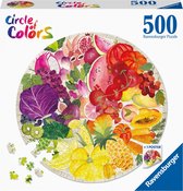 Ravensburger puzzel Circle of Colors Fruits and Vegetables - Legpuzzel - 500 stukjes