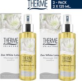 Therme Massage Zen White Lotus - Massage Olie - Voordeelpak - 2 x 125 ml