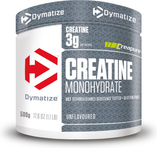 Créatine Monohydrate Dymatize 500gr