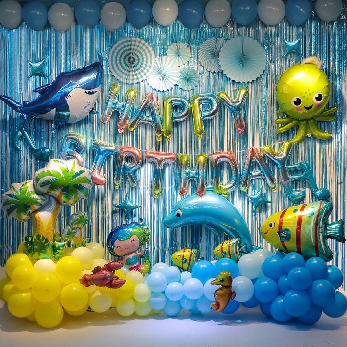 Verjaardag versiering (Onderwater Thema) | bol.com