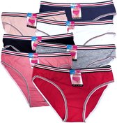 Sportieve slip - 2 stuks - Zwart en Wit - Maat M