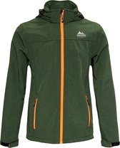 Nordberg Mats - Softshell Outdoor Zomerjas Heren - Groen Melange - Maat XL