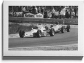 Walljar - Formule 1 Ford '78 - Muurdecoratie - Canvas schilderij