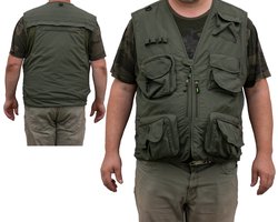 Kapaan zoekvest / bodywarmer groen