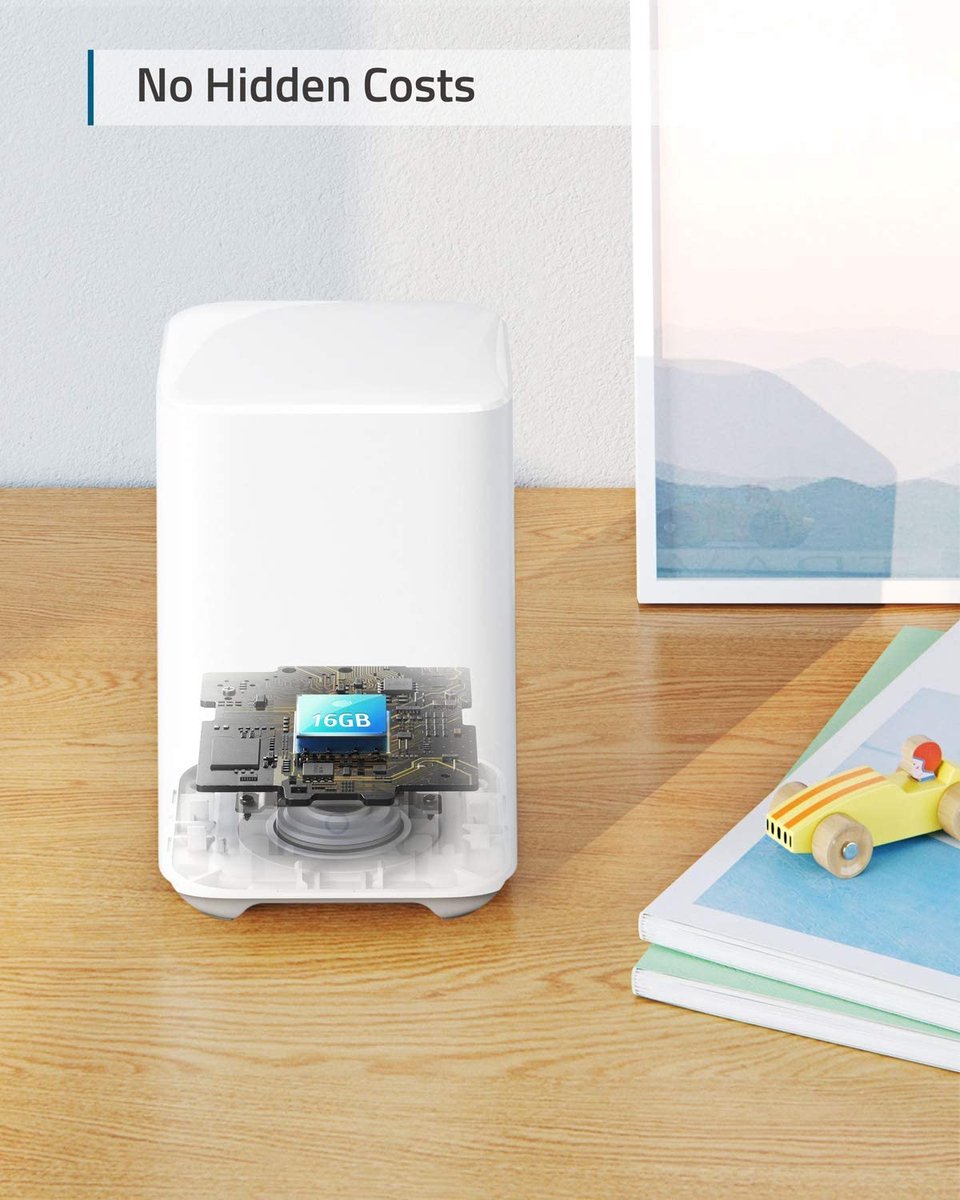 Afbeelding 3 van Eufycam 2C Pro - 2K Resolution camera - beveiligingscamera - 180 dagen batterij - Voor binnen & buiten - UITBREIDING (werkt niet zonder homebase)