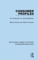 Routledge Library Editions: Consumer Behaviour - Consumer Profiles (RLE Consumer Behaviour)