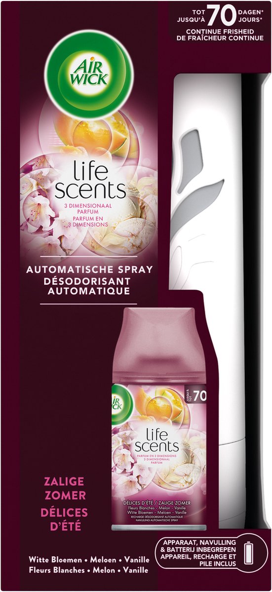 Diffuseur de parfum électrique Air Wick Life Scents Blissful Summer - Kit  de démarrage