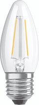 Osram Parathom Retrofit Classic LED E27 Kaars Filament Helder 4.8W 470lm - 827 Zeer Warm Wit | Dimbaar - Vervangt 40W.