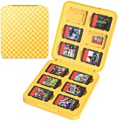 BOTC Game card case gebruikt voor Switch - 24 + 24 plaatsen - spel hoesje - opbergen spelletjes - Rood/Blauw