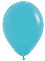 Sempertex ballonnen Fashion Caribbean Blue | 50 stuks | 5 inch | 13cm | Miniballonnen