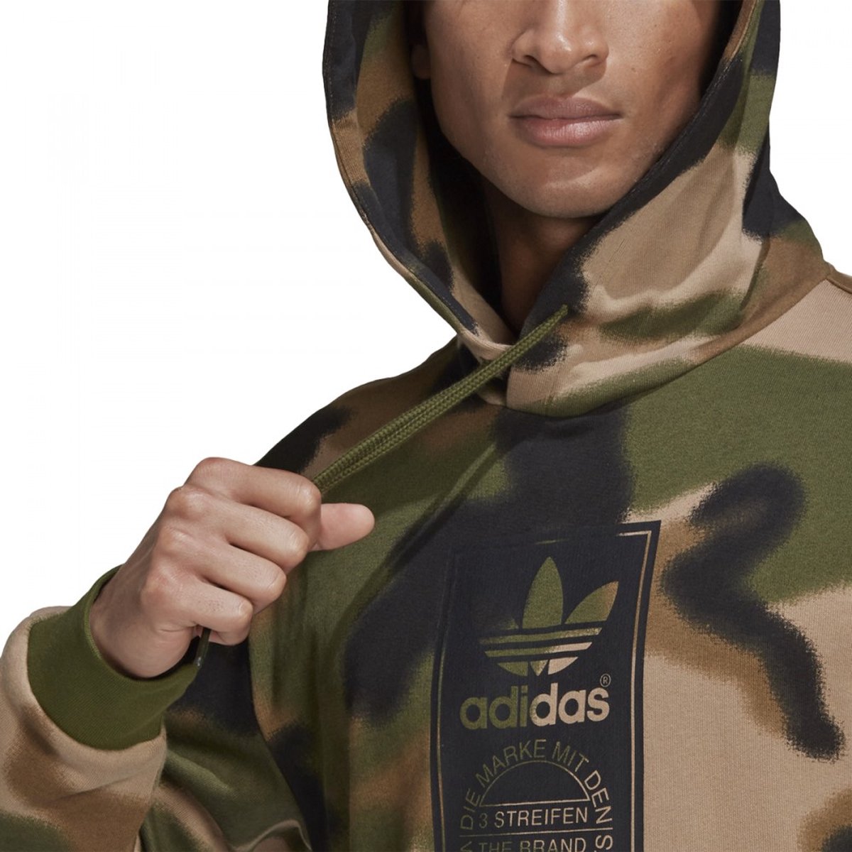 adidas camo zip up hoodie