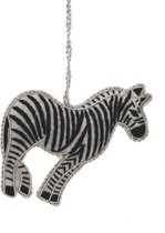 Zebra Ornament 8,6x8,9cm