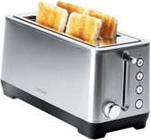 Cecotec BigToast Extra Double 1600 W - Retro Broodrooster  - 4 Tosti’s - 6 Standen - Zilver - Staal