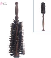 Professional Haarborstel Echt Haar | versterkt met nylonfiber pennen | Professional Salon Combi haarborstel