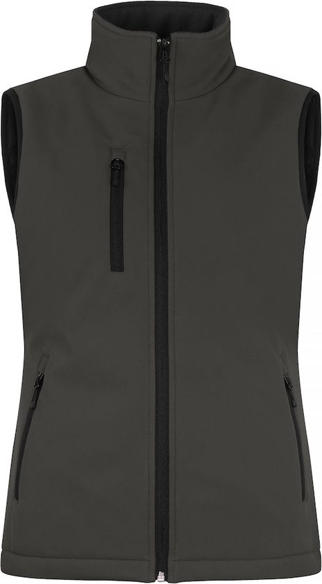 Clique Padded Softshell Vest Women 020959 - Donkergrijs - XL