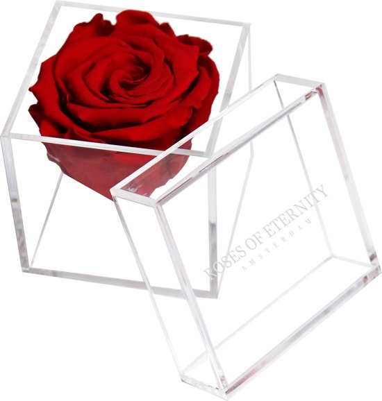 Roses of Eternity - 3 Jaar houdbare Rode Roos - Romantisch Cadeau voor vrouw, vriendin, haar - liefdes - huwelijk - Moederdag - Kerst- rood