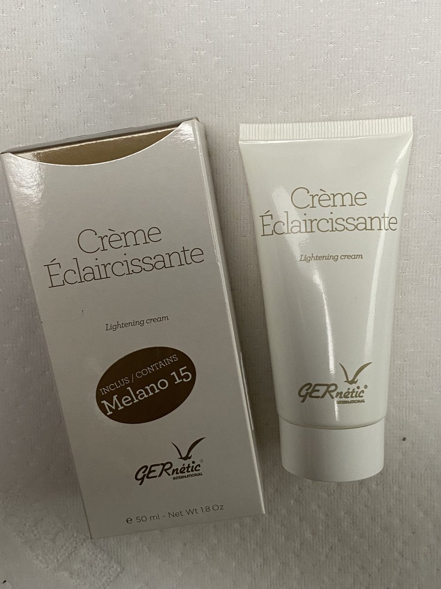 Crème Eclaircissante Gernetic International