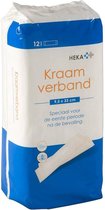 Heka kraamverband 9,5 x 33 cm - 36 stuks