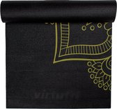 Bol.com VirtuFit Premium Yoga Mat - Anti-slip - Dik (4 mm) - 183 x 61 x 04 cm - Onyx Black Mandala aanbieding